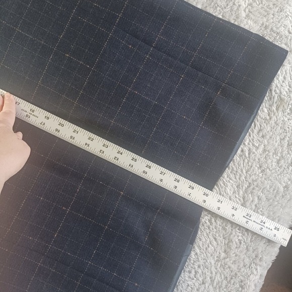 Nautica Wool Cashmere Blazer 41R Plaid Check Two Button Sport Coat Jacket Men's - Picture 6 of 9